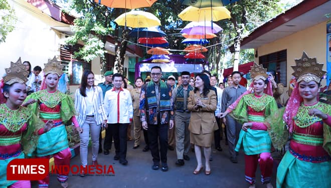 Ikut Sukseskan Asian Games, Menpora RI Apresiasi Siswa SMK Paskita Global