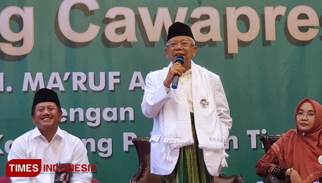 Debat Pilpres 2019 Jilid V, KH Ma’ruf Amin: Pembangunan Disemua Sektor Harus Dipercepat