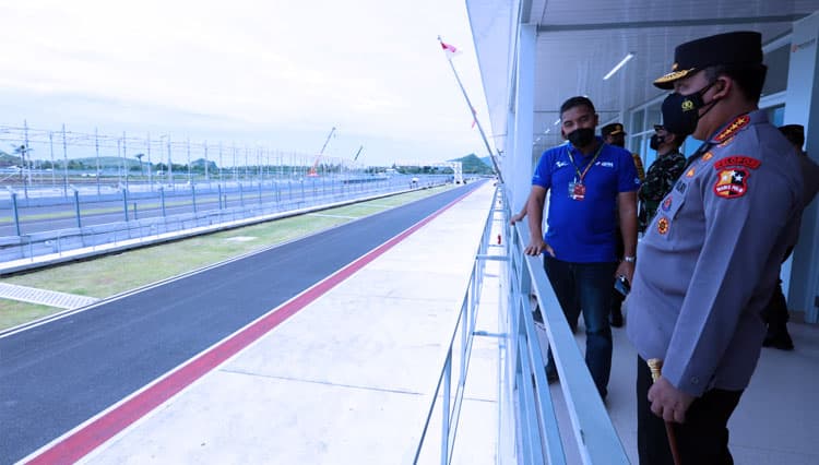 Cek Kesiapan Pramusim MotoGP Mandalika, Kapolri Pastikan Pelaksanan Prokes Covid-19